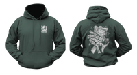 Combat Diver Hoodie - US Army Shark Design Tactical Military Sweatshirt