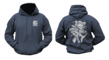 Combat Diver Hoodie - US Army Shark Design Tactical Military Sweatshirt