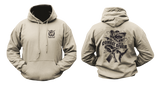 Combat Diver Hoodie - US Army Shark Design Tactical Military Sweatshirt