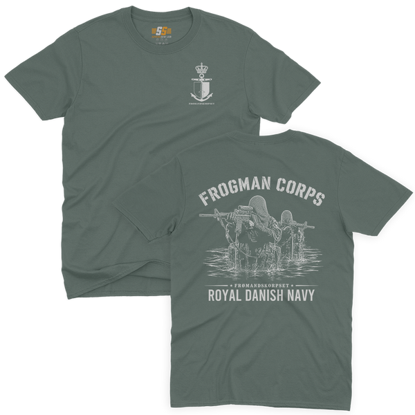 Danish Navy Frogman Corps Military T-Shirt – Royal Danish Navy Tactica – SupremaShirt