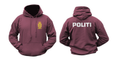 Danish Police Hoodie - Comfortable Law Enforcement Tribute Sweatshirt