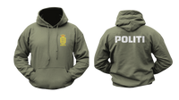Danish Police Hoodie - Comfortable Law Enforcement Tribute Sweatshirt