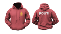 Danish Police Hoodie - Comfortable Law Enforcement Tribute Sweatshirt