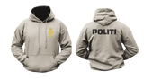 Danish Police Hoodie - Comfortable Law Enforcement Tribute Sweatshirt