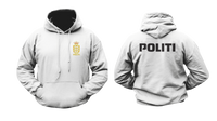 Danish Police Hoodie - Comfortable Law Enforcement Tribute Sweatshirt