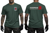 Germany Firefighter Feuerwehr Düsseldorf T-Shirt