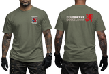 Germany Firefighter Feuerwehr Düsseldorf T-Shirt