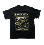 Rhodesian Armoured Corps Eland Mk4 90mm – Military Vehicle Heritage T-Shirt