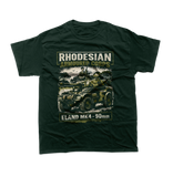 Rhodesian Armoured Corps Eland Mk4 90mm – Military Vehicle Heritage T-Shirt