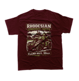 Rhodesian Armoured Corps Eland Mk4 90mm – Military Vehicle Heritage T-Shirt