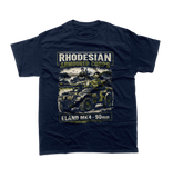Rhodesian Armoured Corps Eland Mk4 90mm – Military Vehicle Heritage T-Shirt