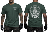 FSK Norwegian Military Special Operations Forces Viking Odin Tactical T-shirt