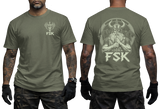 FSK Norwegian Military Special Operations Forces Viking Odin Tactical T-shirt
