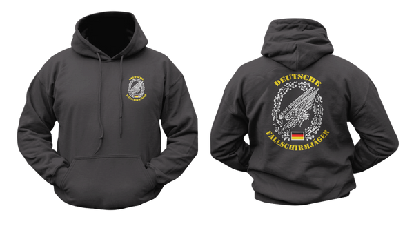German Luftwaffe Fallschirmjäger Hoodie – Paratrooper Airborne Forces Sweatshirt