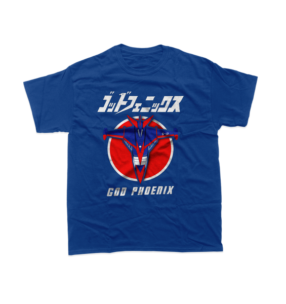 God Phoenix T-Shirt – Science Ninja Team Gatchaman Anime Classic Tee