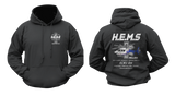 Flight Medic Bell 429 EMS Paramedic Hoodie – Air Ambulance Helicopter Hooded Sweatshirt