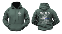 Flight Medic Bell 429 EMS Paramedic Hoodie – Air Ambulance Helicopter Hooded Sweatshirt