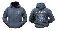 Flight Medic Bell 429 EMS Paramedic Hoodie – Air Ambulance Helicopter Hooded Sweatshirt