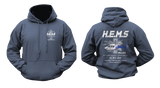 Flight Medic Bell 429 EMS Paramedic Hoodie – Air Ambulance Helicopter Hooded Sweatshirt