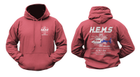 Flight Medic Bell 429 EMS Paramedic Hoodie – Air Ambulance Helicopter Hooded Sweatshirt