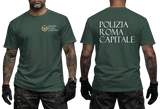 Italy Police - Rome Capital Police Polizia SPQR T-Shirt