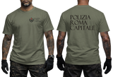 Italy Police - Rome Capital Police Polizia SPQR T-Shirt