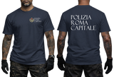 Italy Police - Rome Capital Police Polizia SPQR T-Shirt