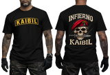 Guatemala Special Forces Kaibil Infierno Skull T-Shirt – Elite Military Tee