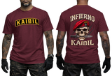Guatemala Special Forces Kaibil Infierno Skull T-Shirt – Elite Military Tee