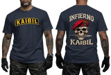 Guatemala Special Forces Kaibil Infierno Skull T-Shirt – Elite Military Tee