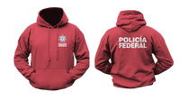 Mexico Police Policia Federal Hoodie Sweatshirt