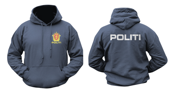 Norwegian Police Service Politi Hoodie Sweatshirt