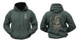 Rhodesian Army Hoodie – Black Devils Armoured Car Regiment Rhodesian War Sweatshirt