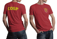 Russia OMSN SOBR Special Police Unit Spetsnaz T-shirt