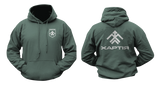 Khartiia Ukrainian National Guard military hoodie in forest green, Ukraine military apparel