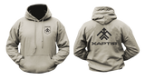 Khartiia Ukrainian National Guard military hoodie in sand, Ukraine military apparel