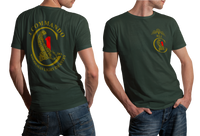 1 Commando Cheetah Big C logo RLI Rhodesian Light Infantry T-shirt