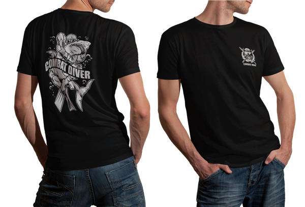 Combat Diver Special Forces Underwater Operations T-SHIRT XL ORIGINAL US Design Combat Diver Special Forces Underwater Operations T-SHIRT XL ORIGINAL US Design