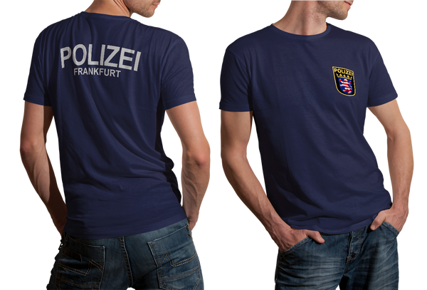 Germany Hessen Frankfurt City Police Polizei T-shirt
