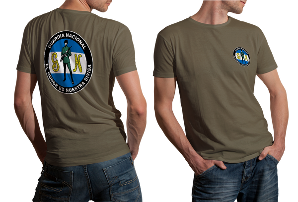 EL Salvador Civil War Army National Guard Guardia Nacional T-shirt
