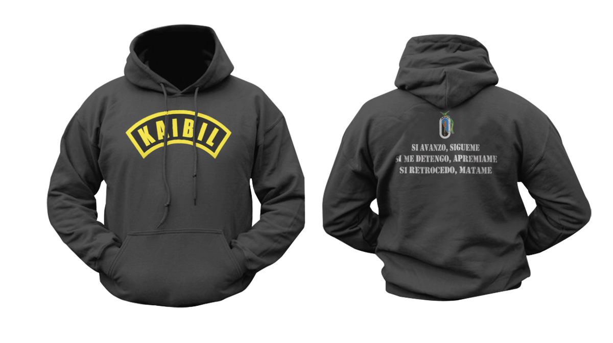 KAIBIL Guatemalan Army Special Forces Hoodie Sweatshirt – SupremaShirt