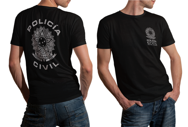Brazil Civil Police Polícia Civil T-shirt