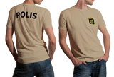 Swedish National Police Sweden Polisen Polis T-shirt