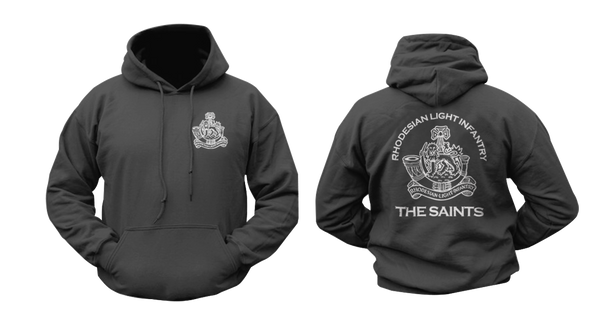 Rhodesian Light Infantry RLI The Saints Hoodie Sweatshirt