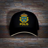 Swedish Sweden Police Polisen Embro Sandwich Bill Cap