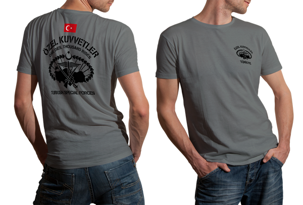 Turkish Special Forces Command Özel Kuvvetler OKK Maroon Berets Bordo Bereliler T-shirt