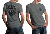 Russian Navy Naval Infantry Amphibious Force Black Beret T-shirt