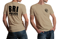 French Police Research and Intervention Brigade Anti Gang BRI T-shirt