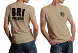 French Police Research and Intervention Brigade Anti Gang BRI T-shirt