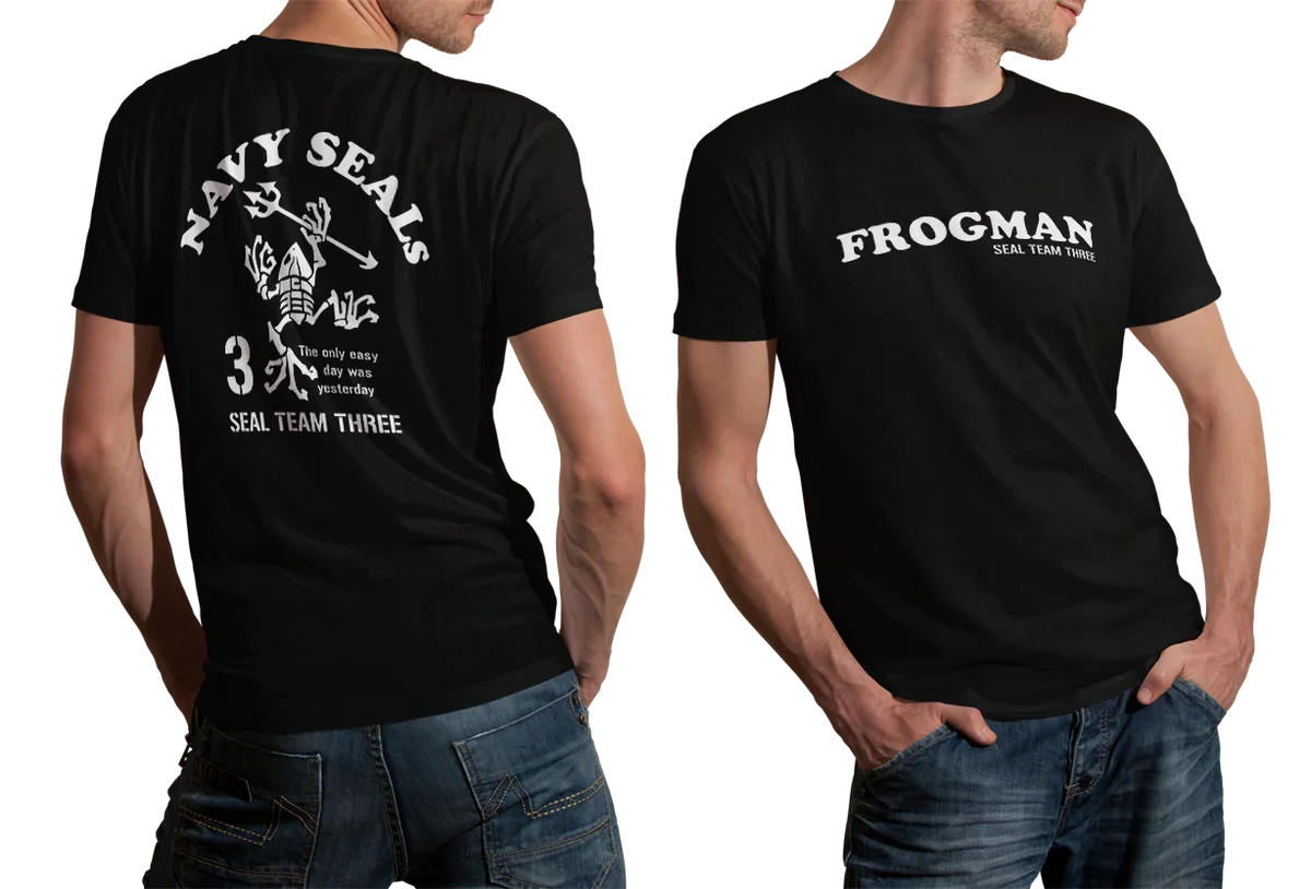 Navy Seals Team 3 Frogman T-shirt – SupremaShirt